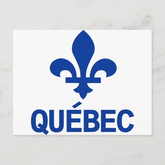 Quebec Postkarte (Vorderseite)