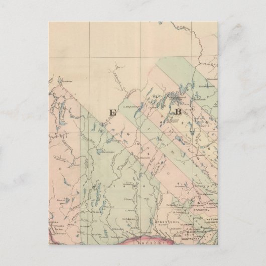 Quebec Postkarte (Vorderseite)