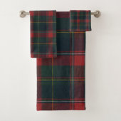 Quebec Provincial Tartan Badhandtuch Set (Insitu)