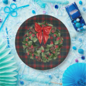 Quebec Provincial Tartan Pappteller (Party)