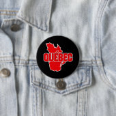 Quebec-Provinz Button (Beispiel)