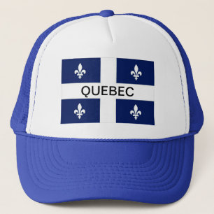 Quebec-Provinz-Flaggen-Ball-Kappe Truckerkappe