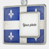 Quebec Rahmen-Ornament Silber (Links)