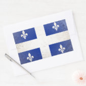 Quebec Rechteckiger Aufkleber (Umschlag)