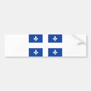 Quebec-Regionskanada-Landesflagge Autoaufkleber