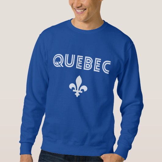 Quebec Retro Sweatshirt (Vorderseite)