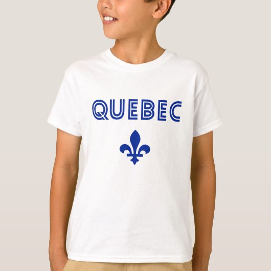 Quebec Retro T-Shirt (Vorderseite)