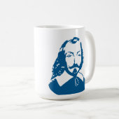 Québec Samuel de Champlain 1608 Französische Unter Kaffeetasse (VorderseiteRechts)