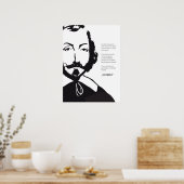 Québec Samuel de Champlain 1608 Nouvelle-Frankreic Poster (Küche)