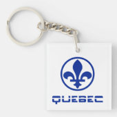 Quebec Schlüsselanhänger (Vorderseite)