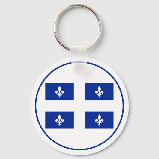 Quebec Schlüsselanhänger (Vorderseite)