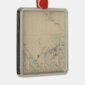 Quebec Silbernes Ornament (Rechts)