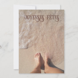 Quebec-Snowvogelurlaub Feiertagskarte