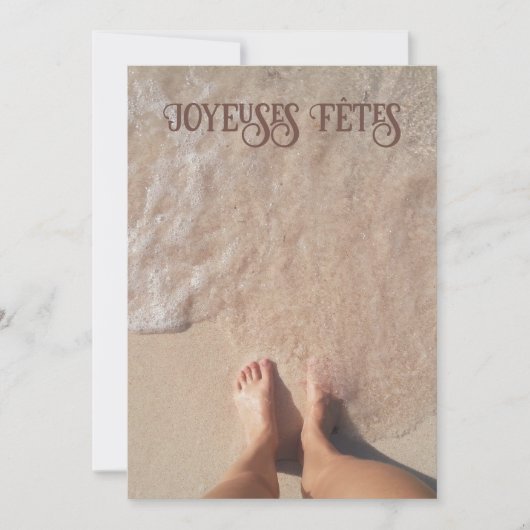 Quebec-Snowvogelurlaub Feiertagskarte (Vorderseite)