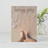 Quebec-Snowvogelurlaub Feiertagskarte (Stehend Vorderseite)