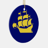 QUÉBEC-STADT KERAMIK ORNAMENT (Rechts)