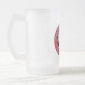 Quebec Stadt Polnischer Kanadier Adler Mattglas Bierglas (Links)