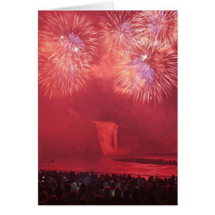 Québec Stadt, Québec, Kanada. Feuerwerk am Parc