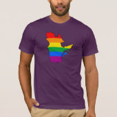QUEBEC-STOLZ T-Shirt (Vorderseite)