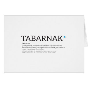 Québec Tabarnak Fluch Joual Humor Französisch