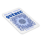 Quebec Total Eclipse Flexible Foto Magnet (Rechte Seite)