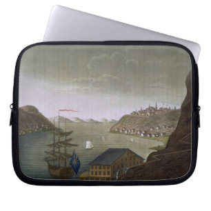 Quebec und das St. Lawrence River, überziehen 4 Laptopschutzhülle