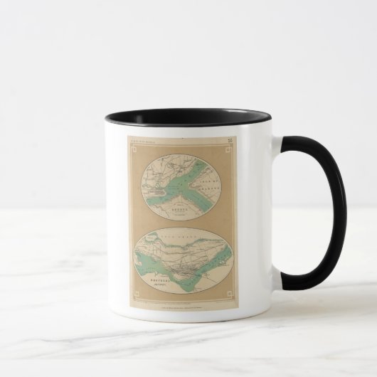 Quebec und seine Umgebung Tasse (Rechts)