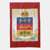 Quebec-Wappen Handtuch (Vertikal)