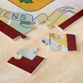 Quebec-Wappen Puzzle (Seite)