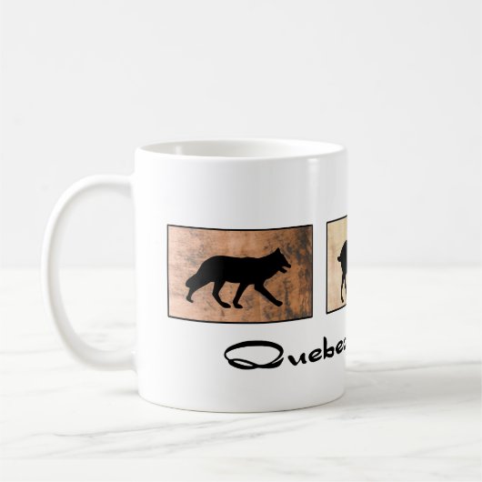 Quebec Wildlife Tasse (Links)