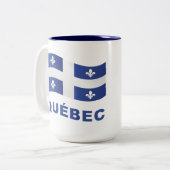 Québec Zweifarbige Tasse (Vorderseite Links)