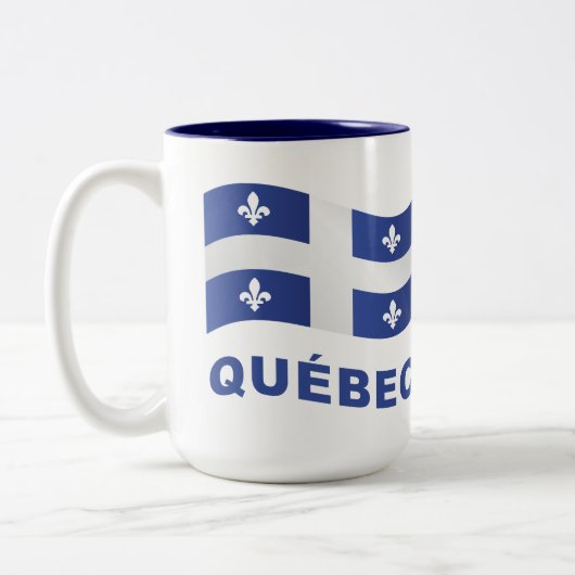 Québec Zweifarbige Tasse (Links)