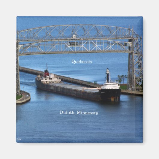 Quebecois Duluth-Magnet Magnet (Vorne)