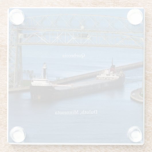 Quebecois Duluth Untersetzer (Rückseite)