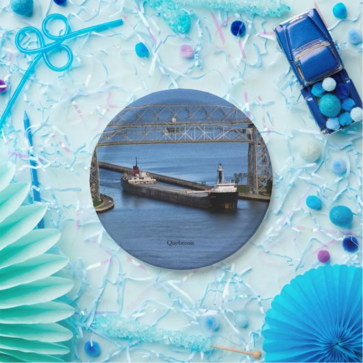 Quebecois-Papierplatte Pappteller (Party)