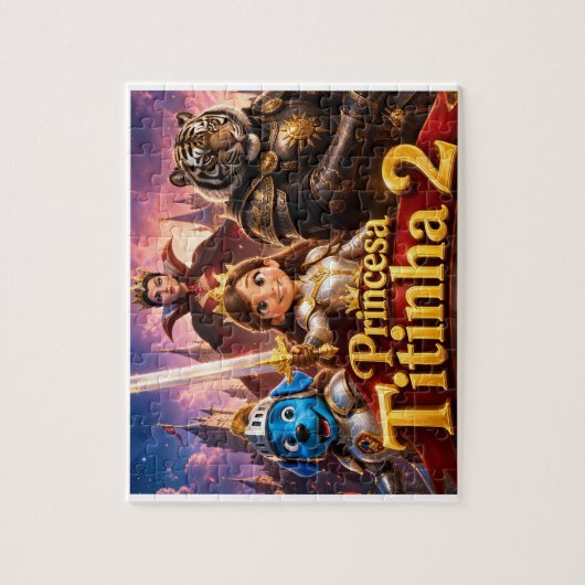 Quebra cabeça Princesa Tititnha 2 Puzzle (Vertikal)