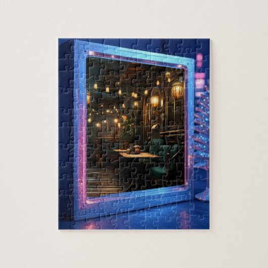 Quebra-Cabeça (Puzzle) Café de Natal Puzzle (Vertikal)