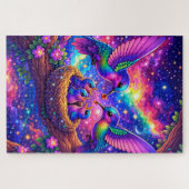 Quebra-Cabeça (Puzzle) Família Beija-Flor Puzzle (Horizontal)