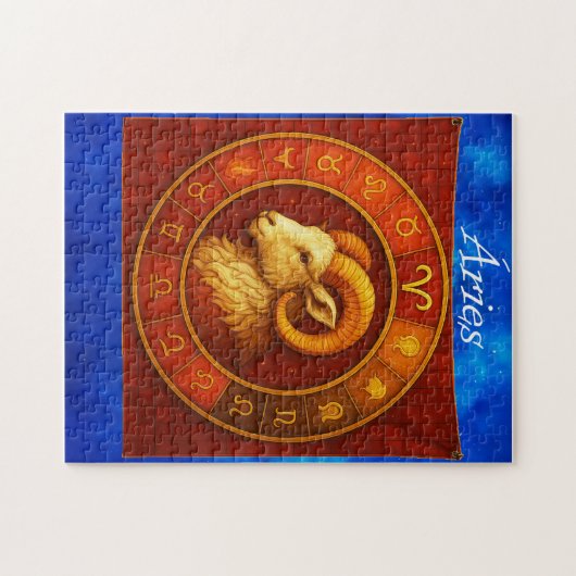 Quebra-Cabeça (Puzzle) Signo de Áries Puzzle (Horizontal)