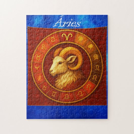 Quebra-Cabeça (Puzzle) Signo de Áries Puzzle (Vertikal)