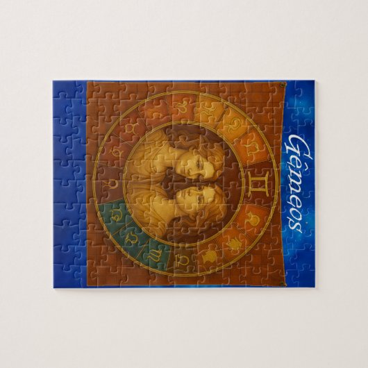 Quebra-Cabeça (Puzzle) Signo de Gêmeos Puzzle (Horizontal)