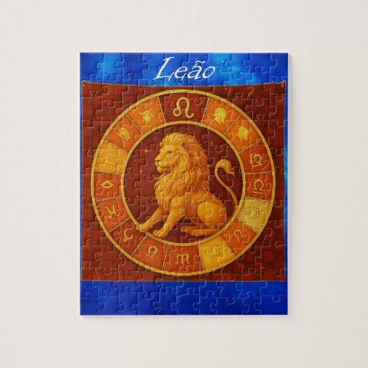 Quebra-Cabeça (Puzzle) Signo de Leão Puzzle (Vertikal)