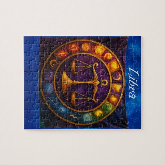 Quebra-Cabeça (Puzzle) Signo de Libra Puzzle (Horizontal)