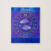 Quebra-Cabeça (Puzzle) Signo de Peixes Puzzle (Vertikal)