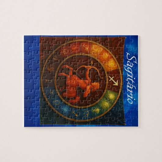 Quebra-Cabeça (Puzzle) Signo de Sagitário Puzzle (Horizontal)