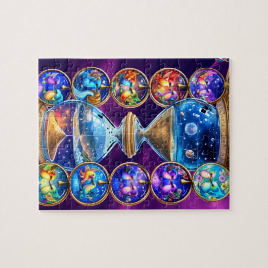 Quebra-Cabeça (Puzzle) Tempo dos Beija-Flores Puzzle (Horizontal)