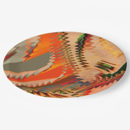 Quebra de cores com zigue zague ou efeionda pappteller