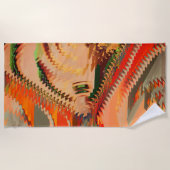 Quebra de cores com zigue zague ou efeionda strandtuch (Vorderseite)