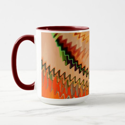 Quebra de cores com zigue zague ou efeionda tasse (Links)