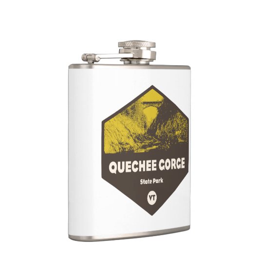 Quechee Gorge Staat Park Vermont Flachmann (Rechts)